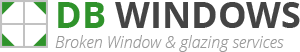 Isle Of Walney Broken Window Logo